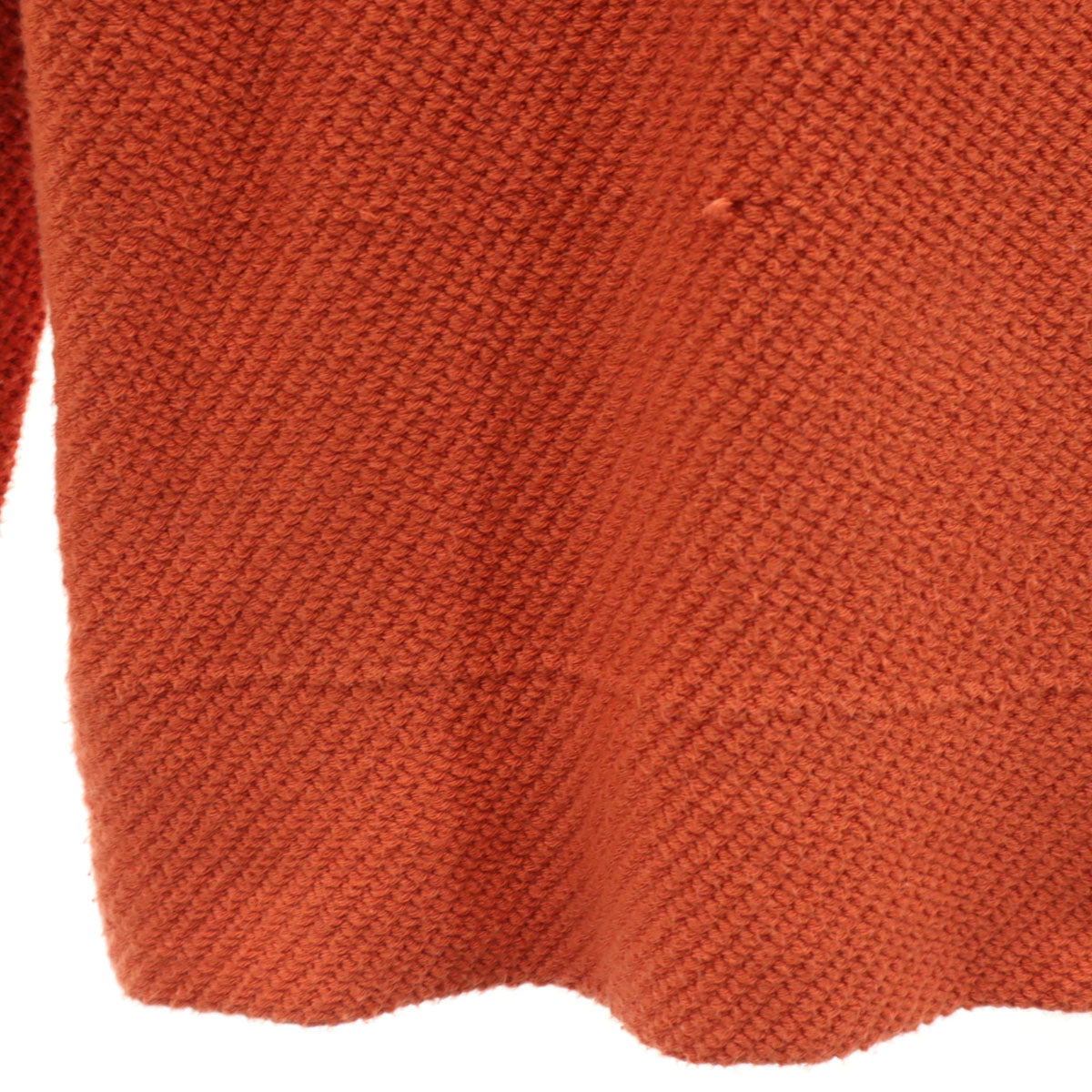 CURLY&CO.1 カーリーアンドコー 日本製 長袖 ハイネック ニット 2 オレンジ セーター メンズ