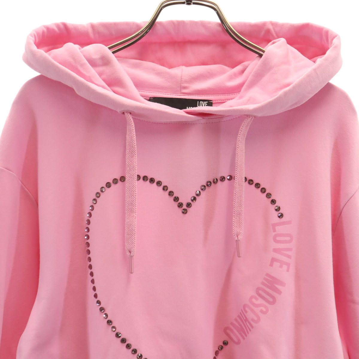 MOSCHINO モスキーノ パーカー ラインストーン 【公式通販】