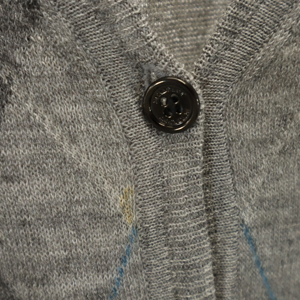 BURBERRY BLUELABELグレー ニットカーディガン マントタイプ長袖 BURBERRY BLUELABELグレー ニットカーディガン マントタイプ長袖 楽天