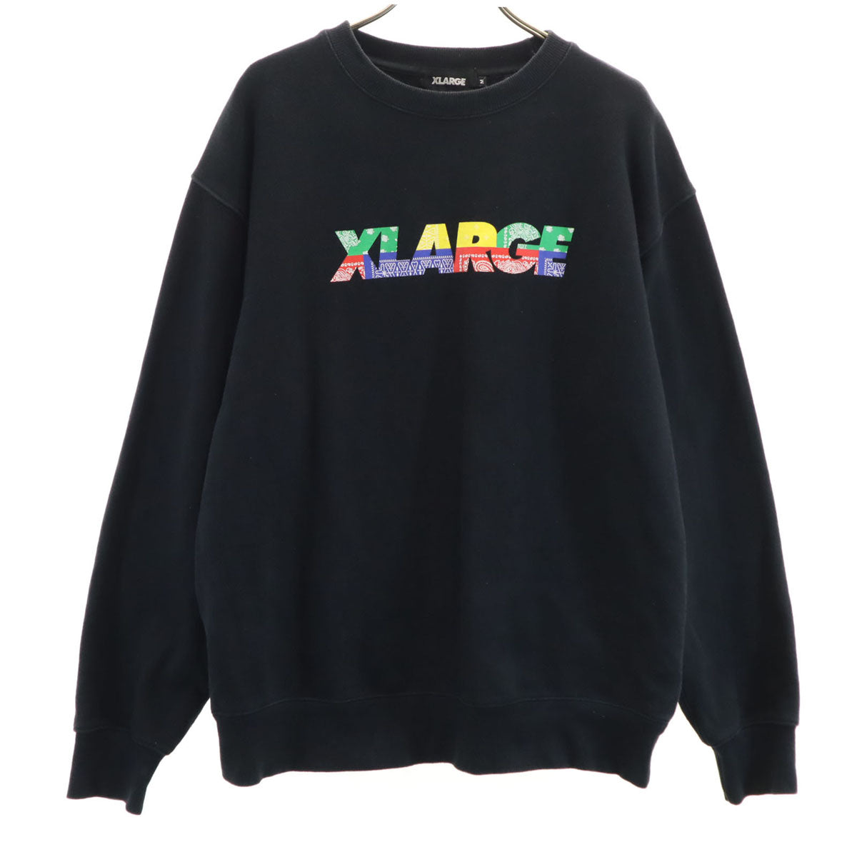 XLARGE エクストララージ 長袖 スウェット トレーナー M ブラック メンズ