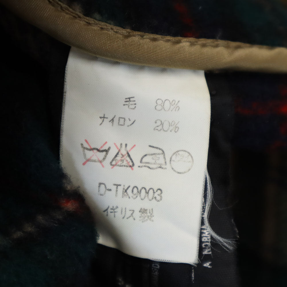 Gloverall グローバーオール 80s 90s オールド 英国製 ウールブレンド ダッフルコート 46 ベージュ レディース