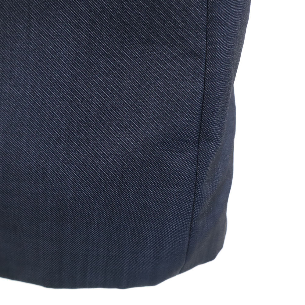 BURBERRY BLACK LABEL バーバリーブラックレーベル 日本製 ウールブレンド テーラードジャケット 36R ネイビー 三陽商会 メンズ