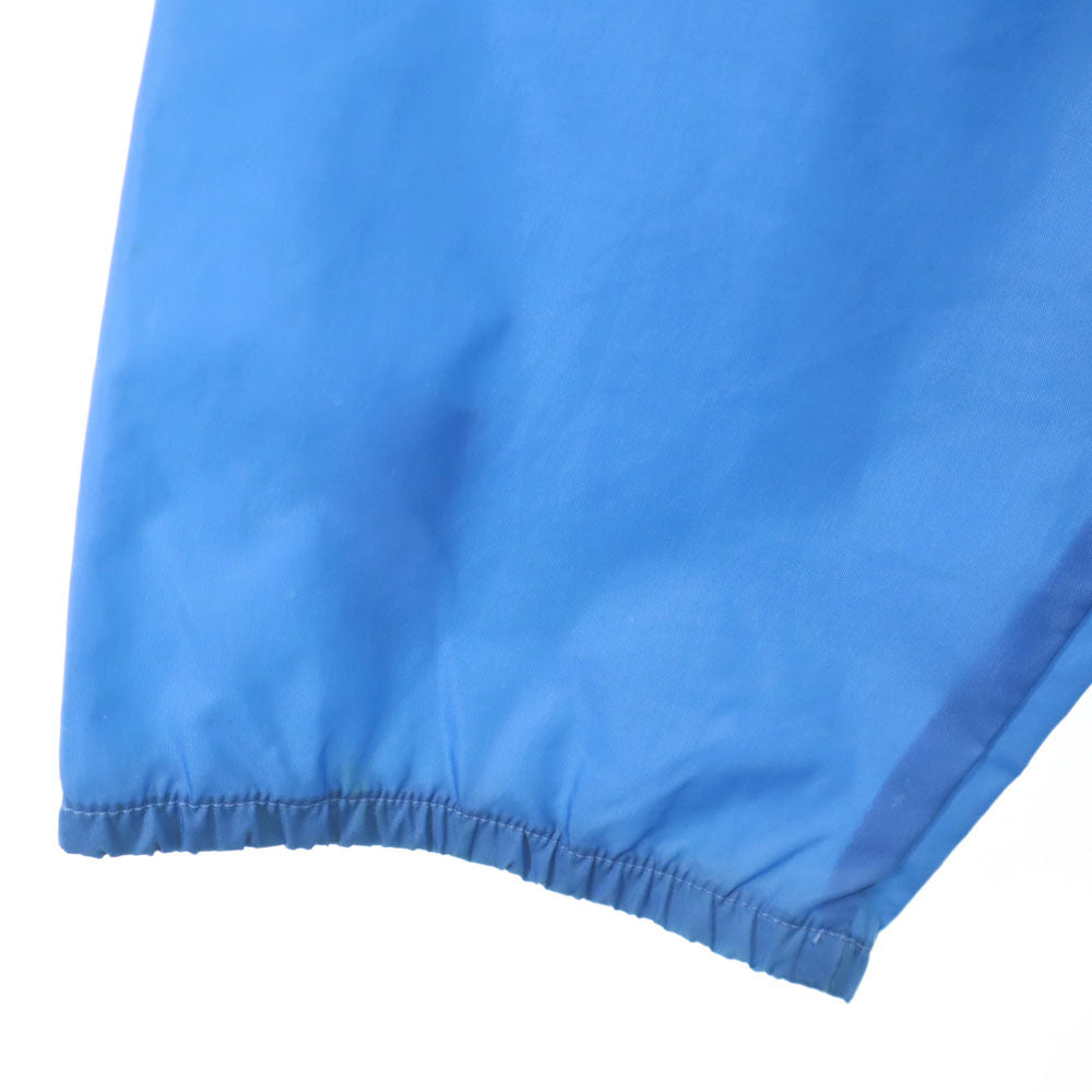 adidas アディダス 80s 90s オールド ツートンカラー ウインドブレーカー ブルー フード付き メンズ