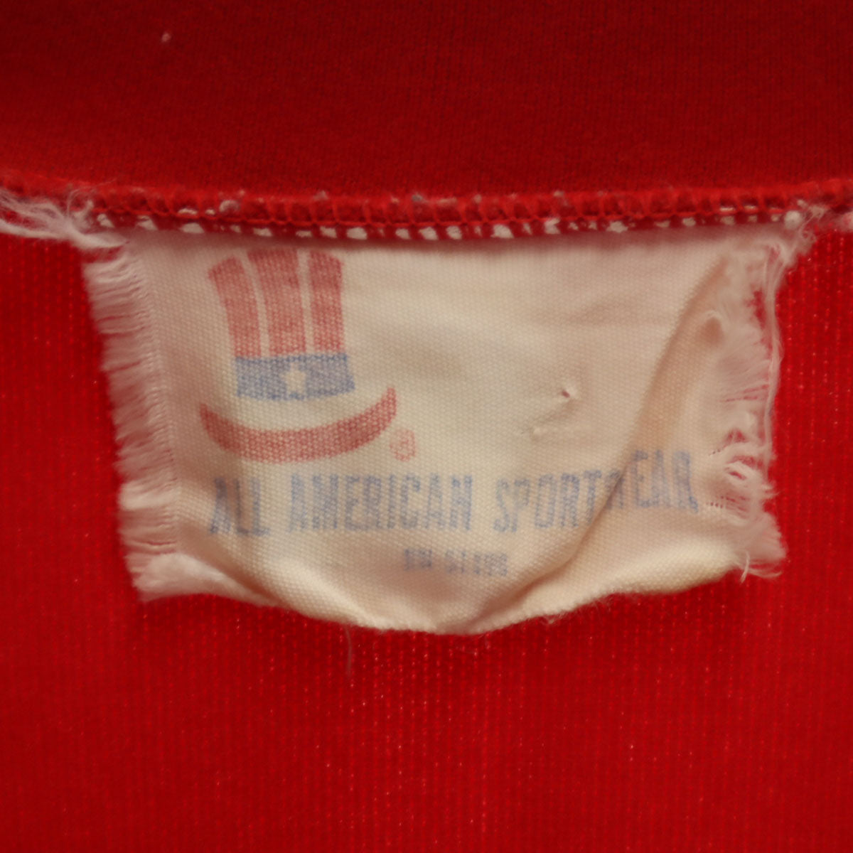 ALL AMERICAN SPORT WEAR オールアメリカンスポーツウェア 90s オールド トラックジャケット L レッド ジャージ メンズ