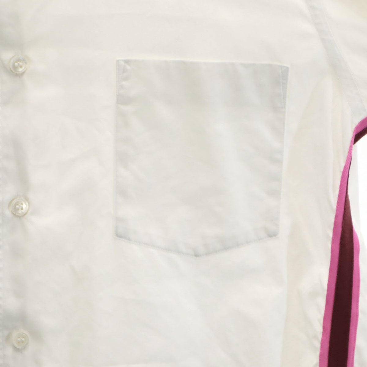 COMME des GARCONS HOMME コムデギャルソンオム 長袖 コットンシャツ S ホワイト メンズ