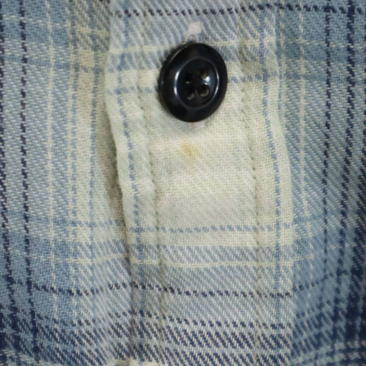 DENIM&SUPPLY RALPH LAUREN デニムアンドサプライラルフローレン チェック柄 長袖 コットンシャツ L ネイビー メンズ