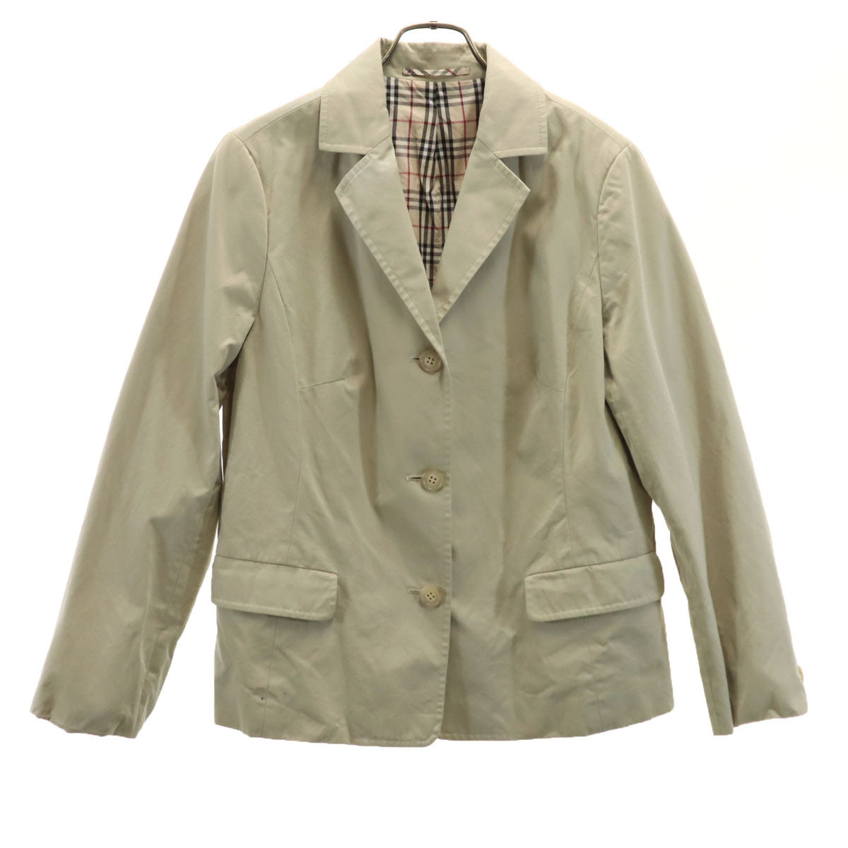 BURBERRY LONDON バーバリーロンドン テーラードジャケット 15ABR ベージュ 三陽商会 レディース