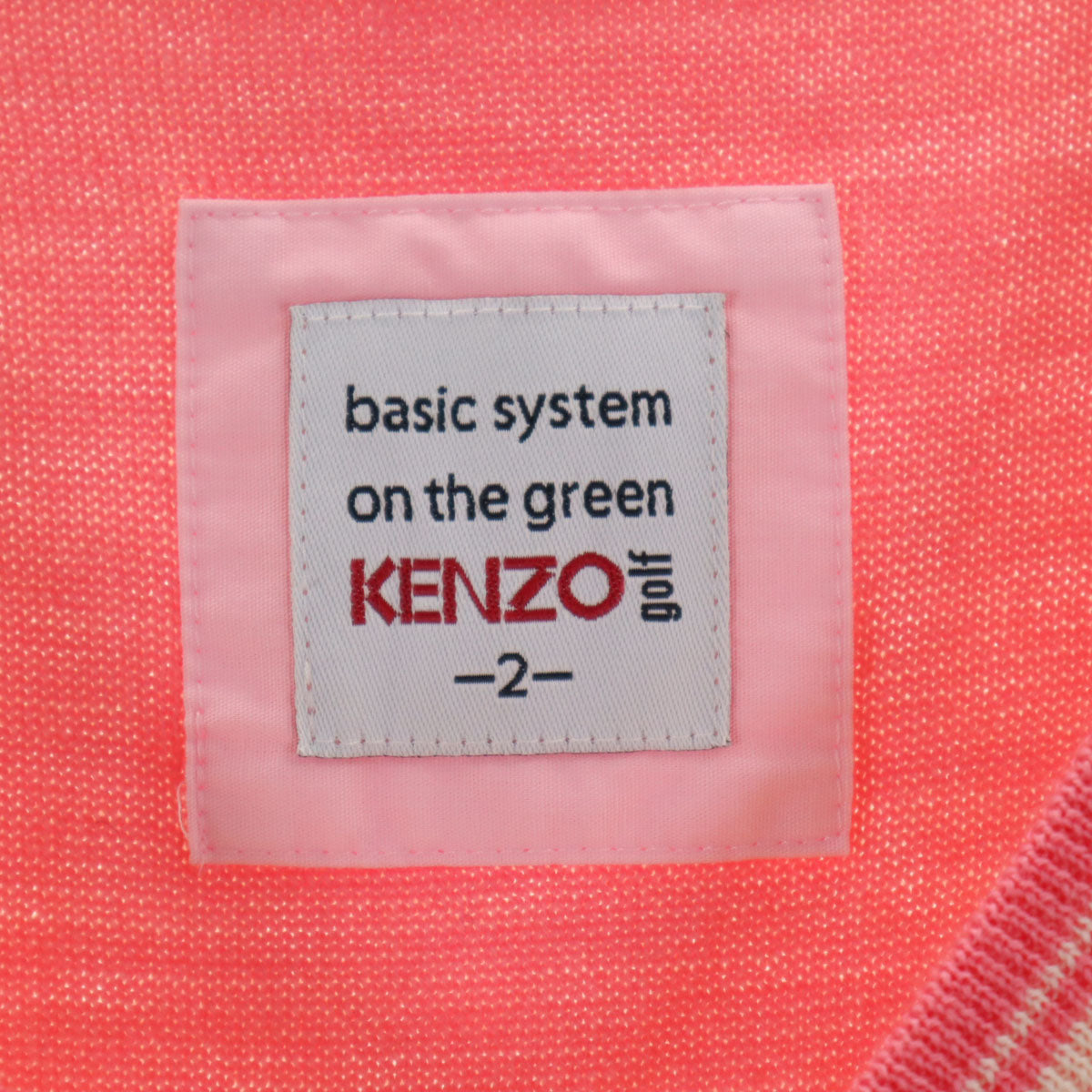 KENZO GOLF ケンゾーゴルフ 90s 日本製 オールド Vネック ニットベスト 2 アイボリー レディース