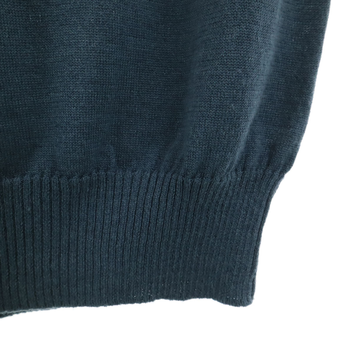 MARGARET HOWELL マーガレットハウエル 日本製 リネンブレンド 長袖 ロールネック ニット M チャコールグレー メンズ