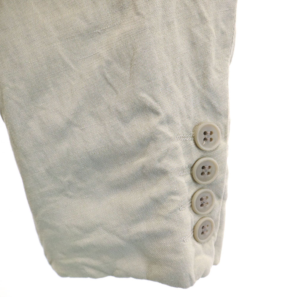 Christian Dior クリスチャンディオール 90s オールド レーヨンブレンド テーラードジャケット M クリーム メンズ