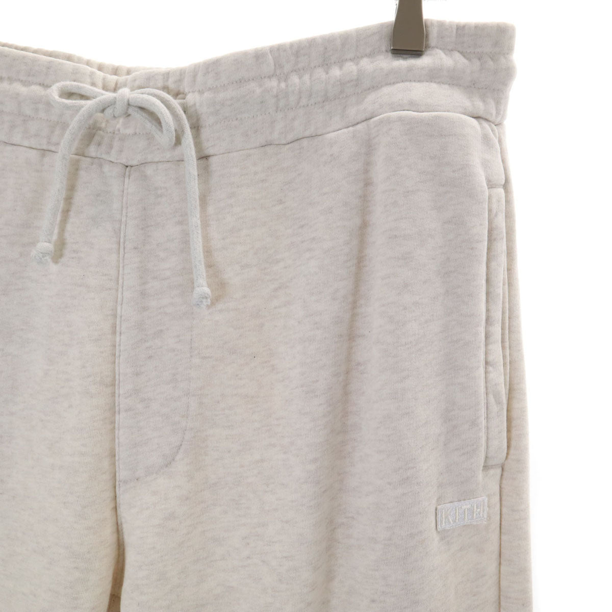 KITH キス 長袖 スウェットパーカー 上下 セットアップ M ライトグレー メンズ