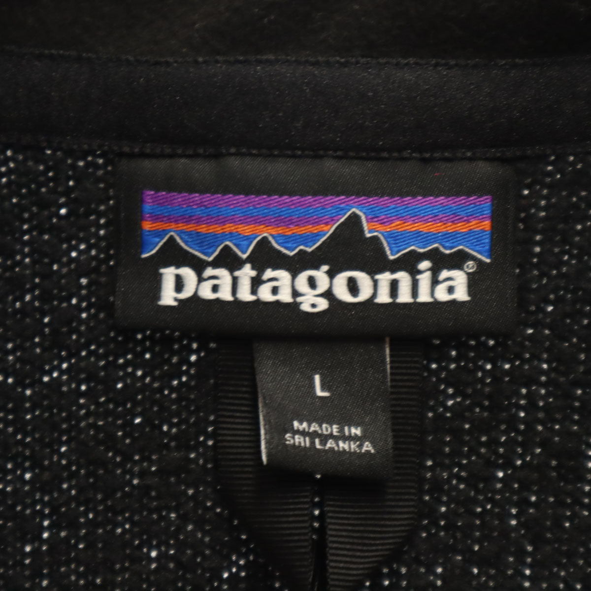 patagonia パタゴニア Google グーグル コラボ ジップジャケット L ブラック 裏ボア アウトドア メンズ