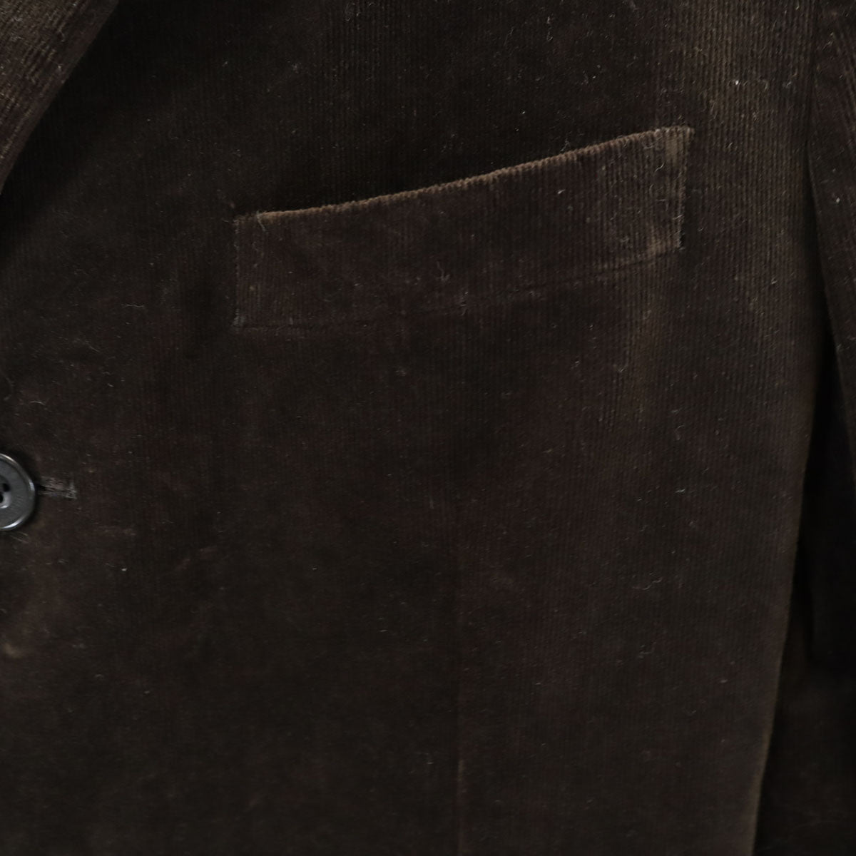 BURBERRY BLACK LABEL バーバリーブラックレーベル 三陽商会 日本製 コーデュロイ テーラードジャケット LL ブラウン メンズ