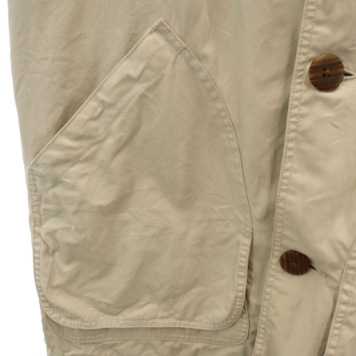 J.CREW ジェイクルー 90s 巨人タグ オールド ステンカラーコート S ベージュ系 メンズ