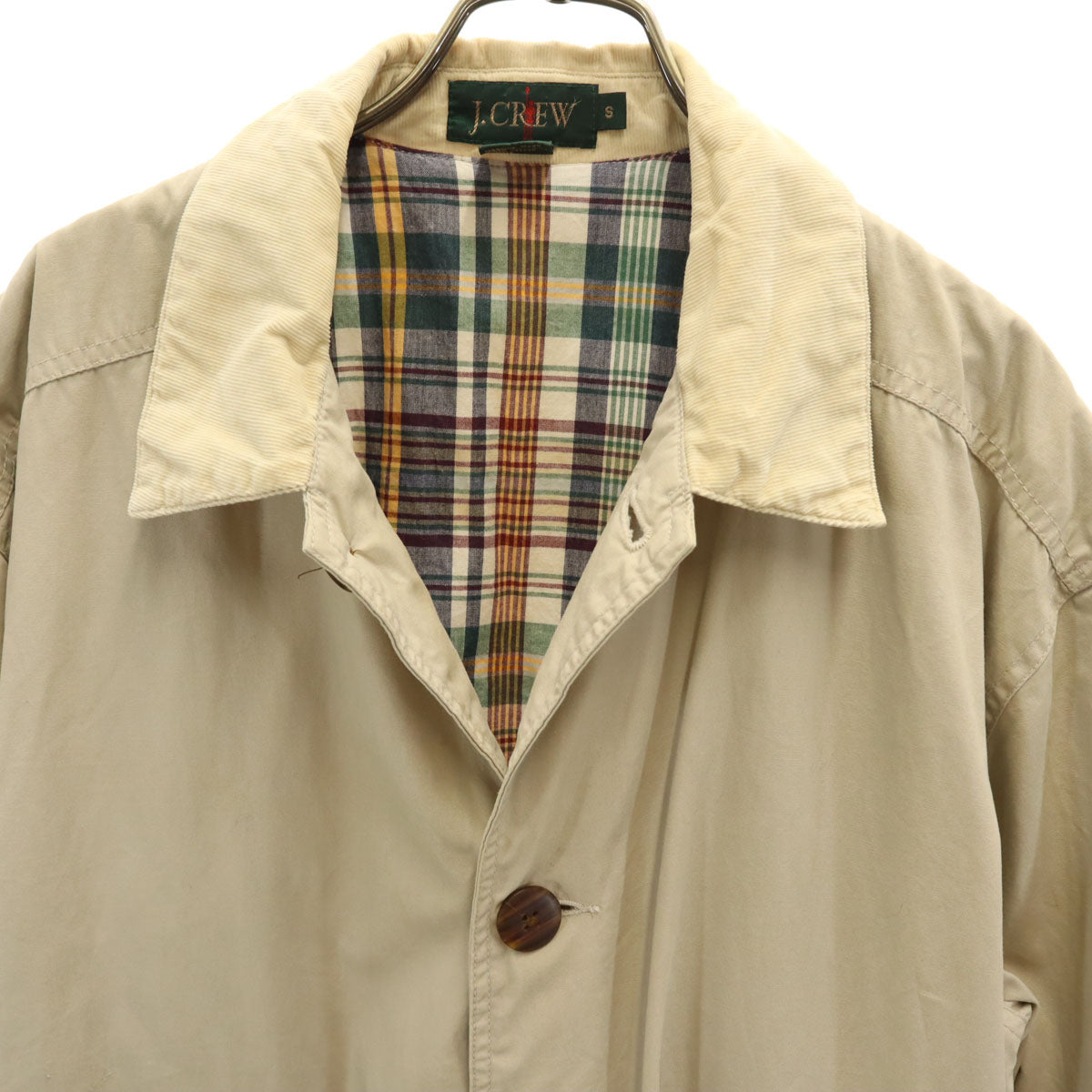 J.CREW ジェイクルー 90s 巨人タグ オールド ステンカラーコート S ベージュ系 メンズ