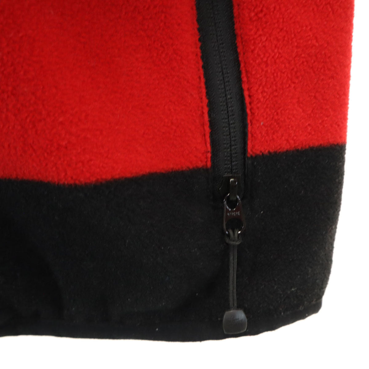 STUSSY ステューシー フリースジャケット M レッド系 メンズ