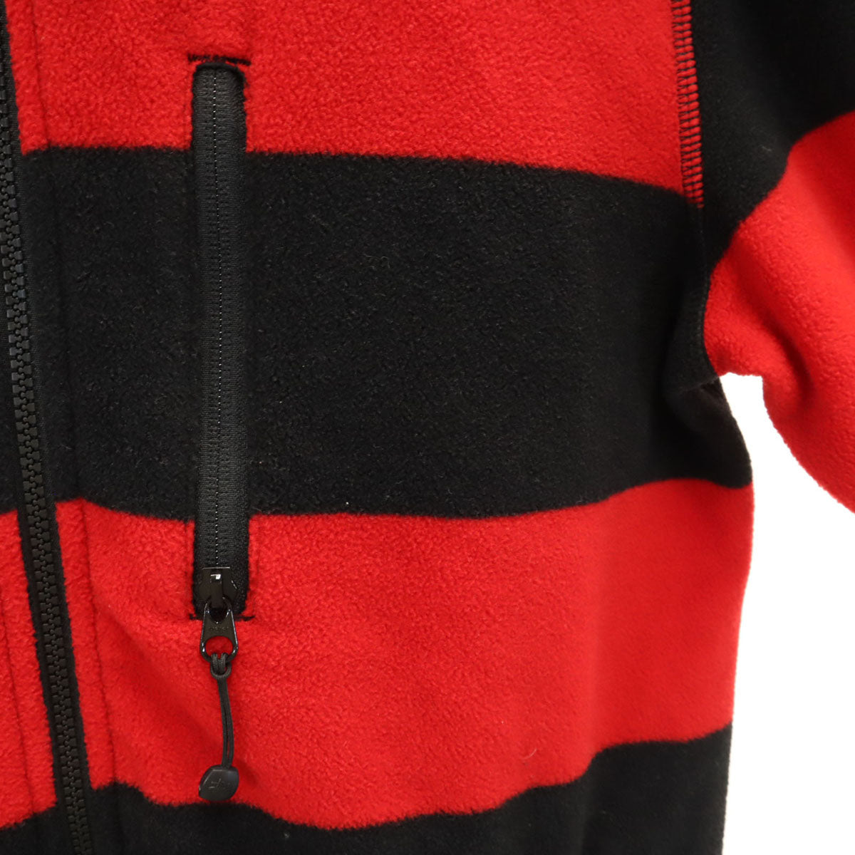 STUSSY ステューシー フリースジャケット M レッド系 メンズ