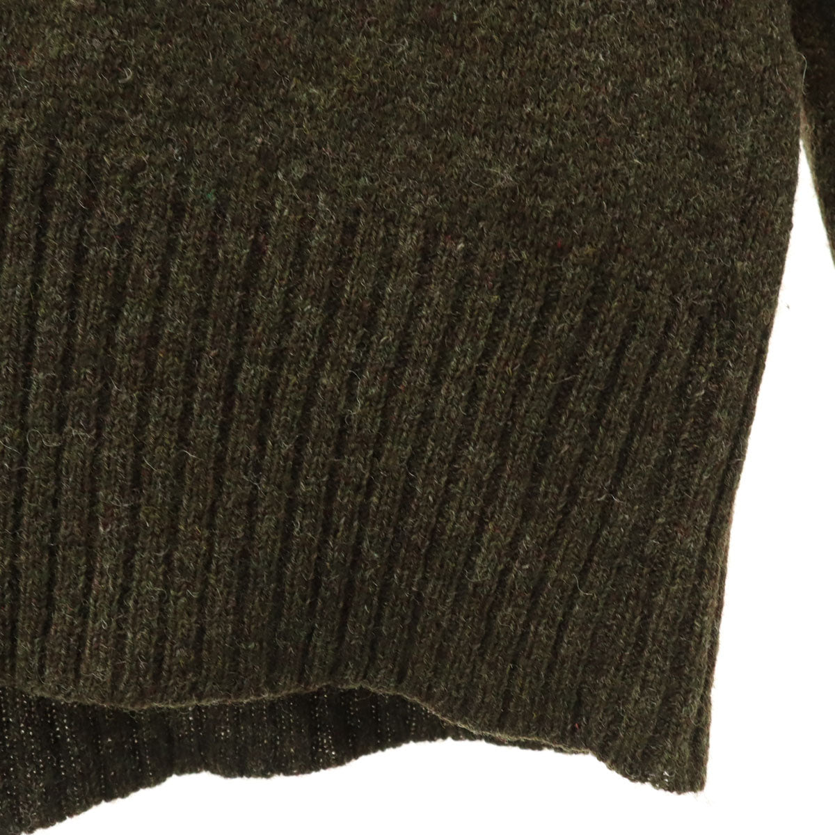 Vivienne WestwoodMAN ヴィヴィアンウエストウッドマン イタリア製 長袖 Vネック ニット S カーキ系 セーター メンズ