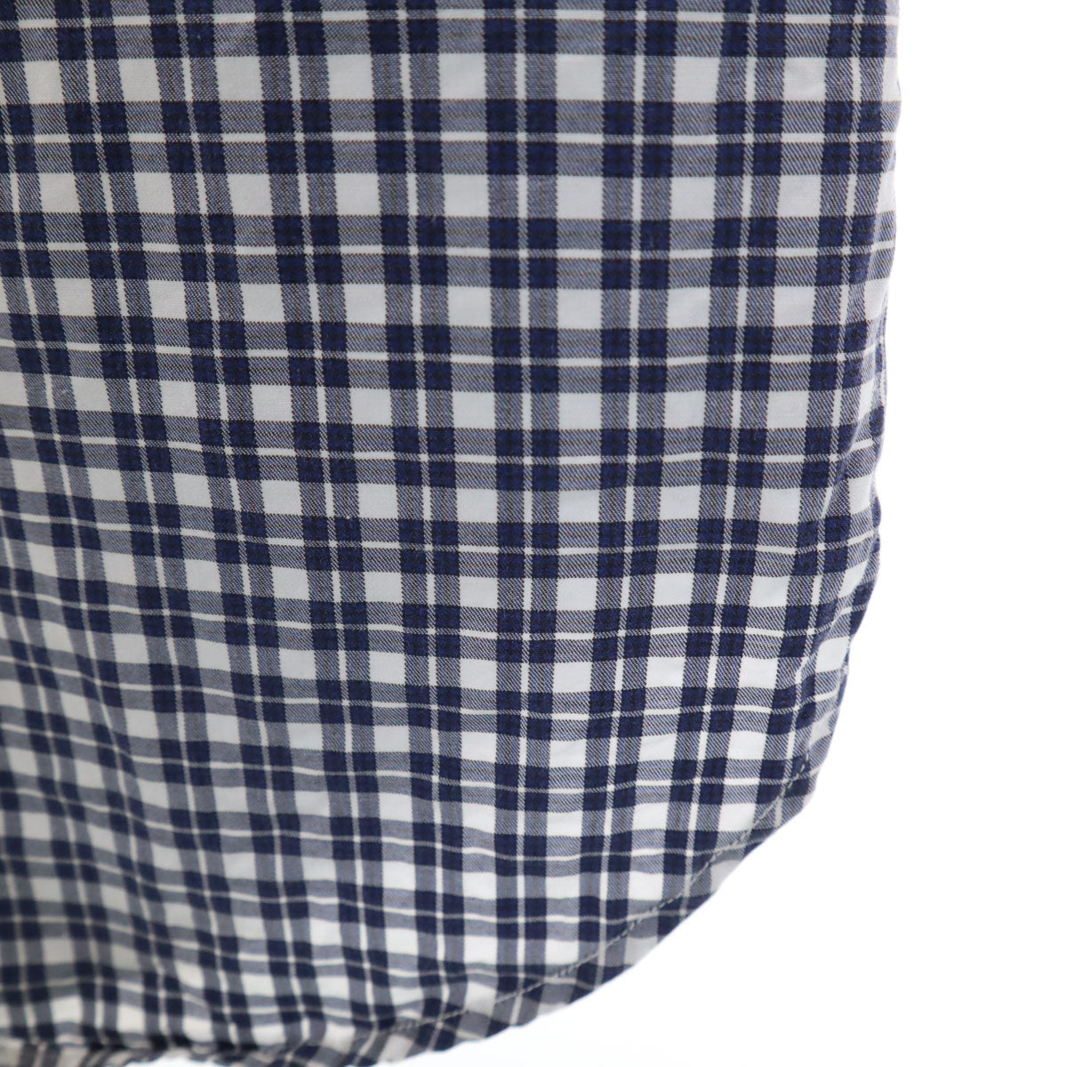 JUNYA WATANABE COMME des GARCONS MAN ジュンヤワタナベコムデギャルソンマン 2013年 日本製 チェック柄 長袖 コットンシャツ S ネイビー メンズ