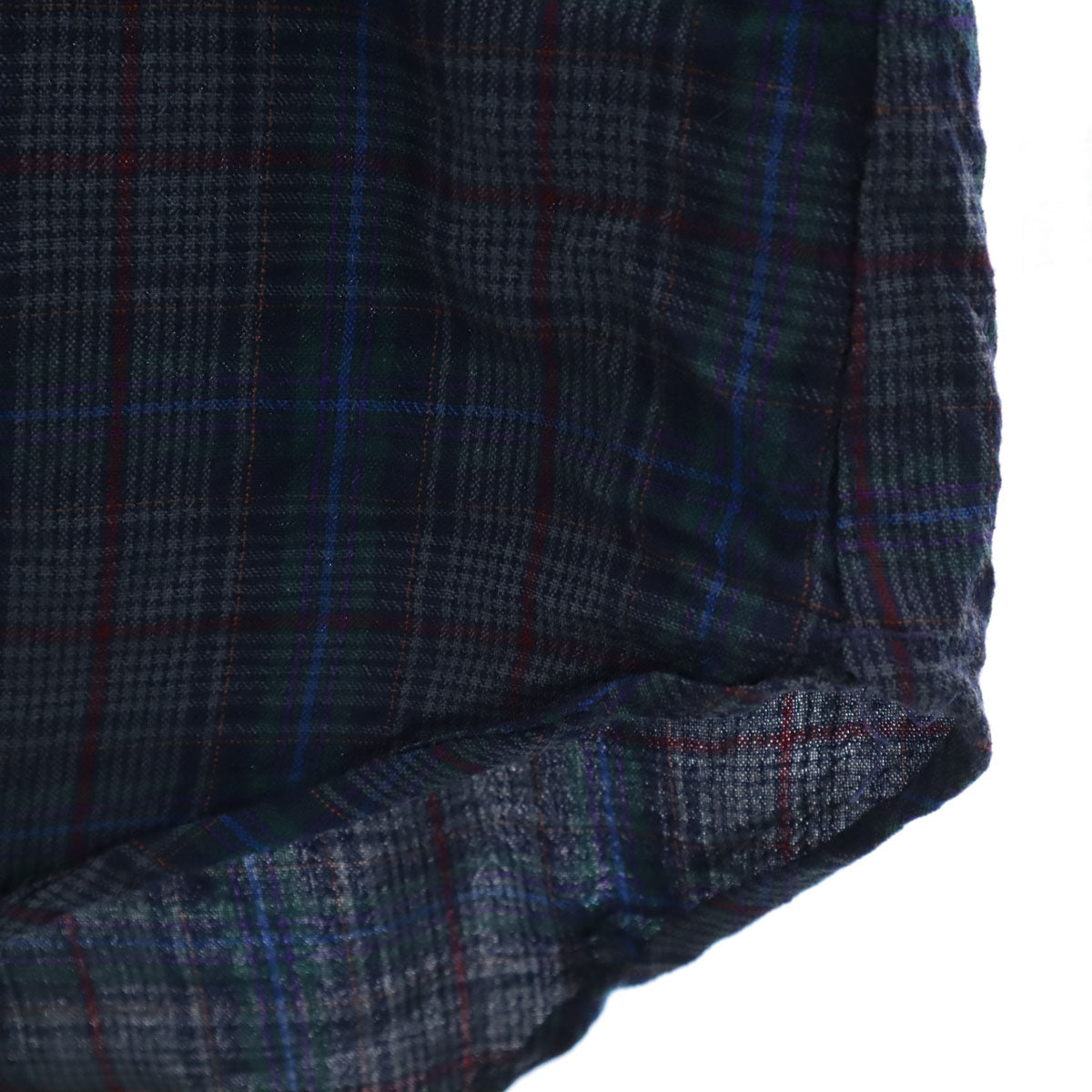 PENDLETON ペンドルトン 70s ヴィンテージ USA製 チェック柄 長袖 ボタンダウンシャツ M チャコールグレー メンズ