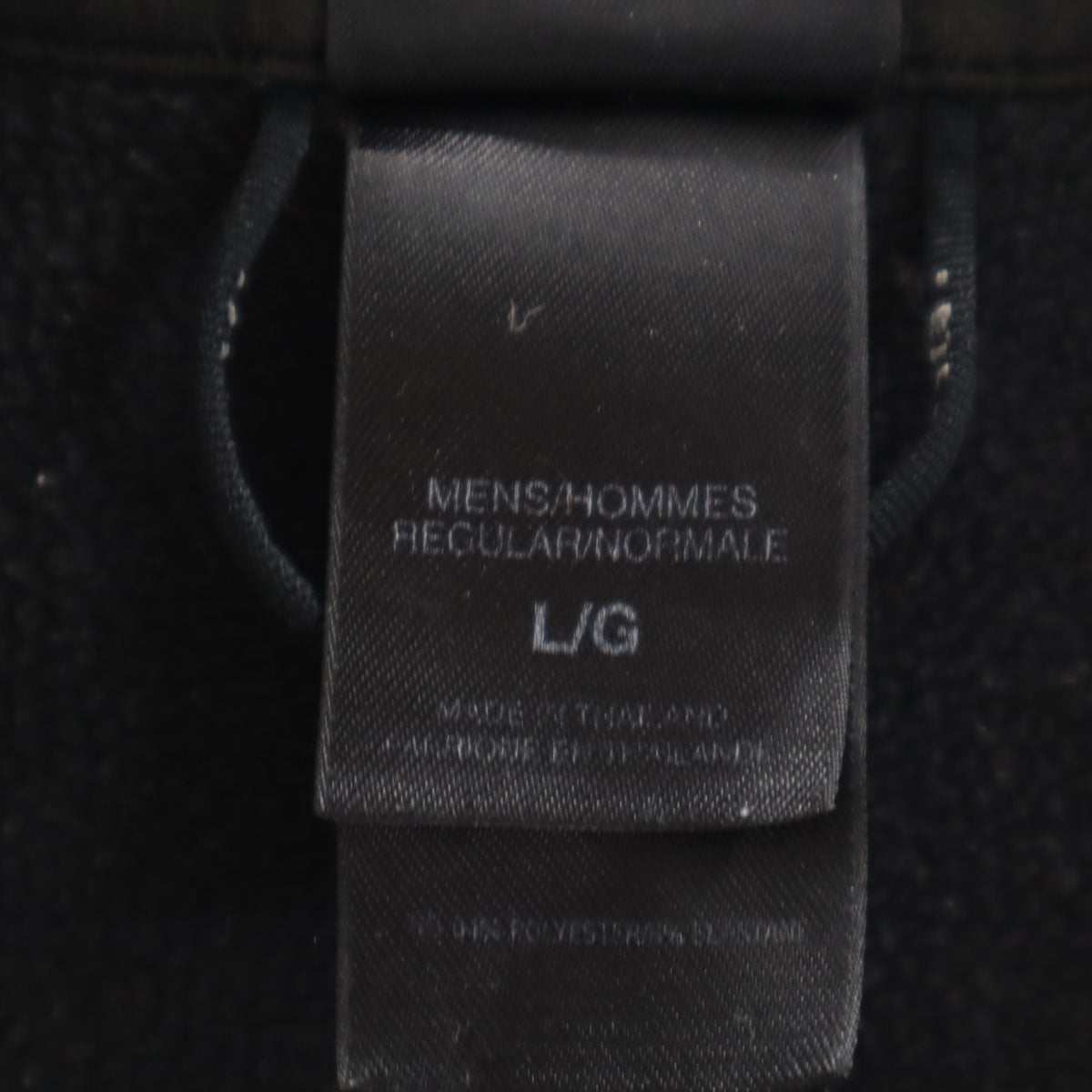 THE NORTH FACE ザノースフェイス フルジップ ベスト L ブラック アウトドア AL5D メンズ