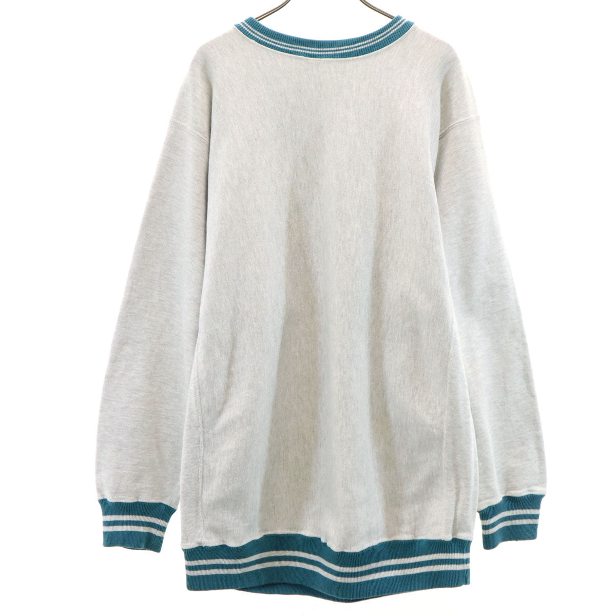 Champion チャンピオン 90s USA製 オールド 刺繍タグ 長袖 リバースウィーブ スウェット トレーナー XXL グレー ビッグサイズ メンズ