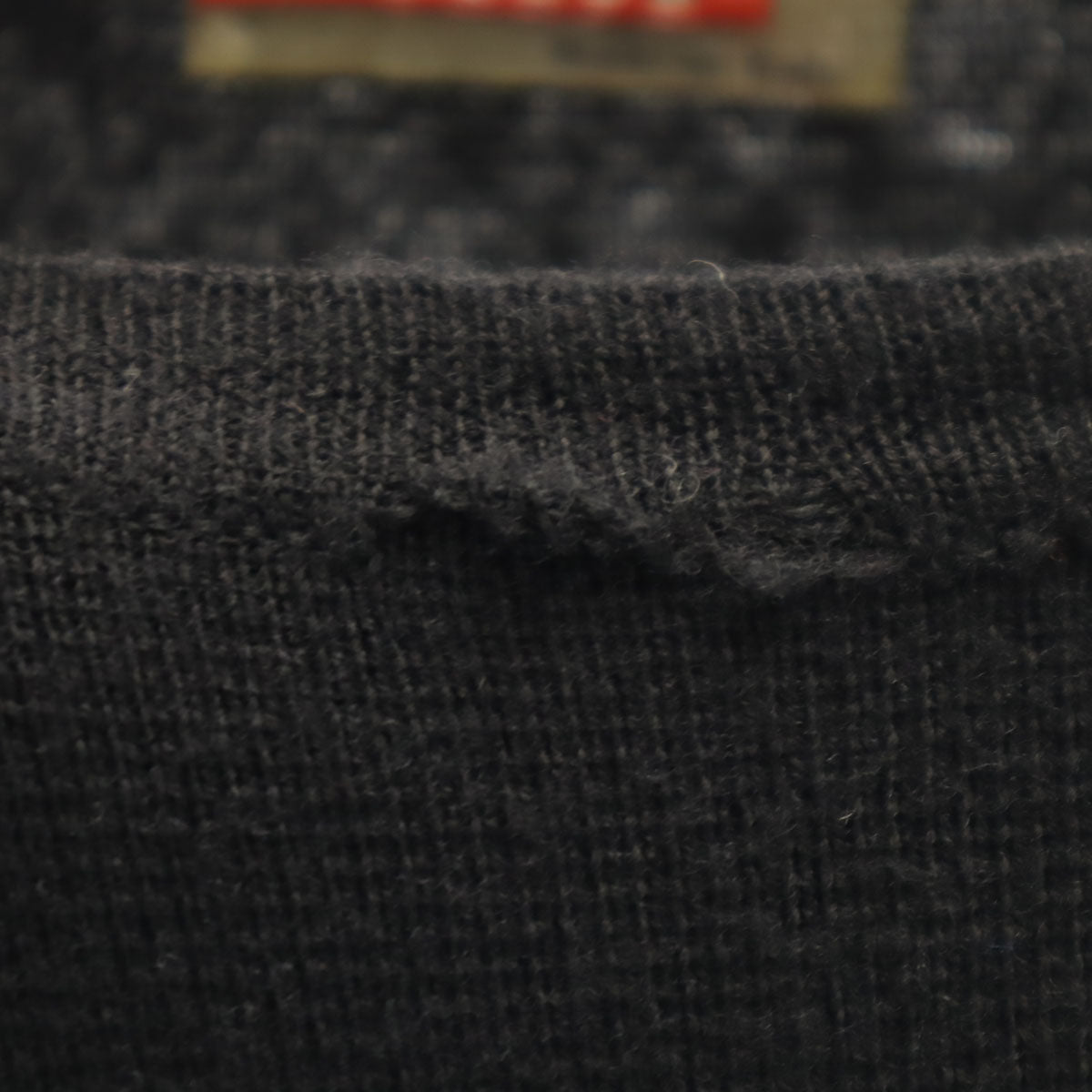 PRADA SPORTS プラダスポーツ イタリア製 長袖 セーター 48 ブラック ニット メンズ