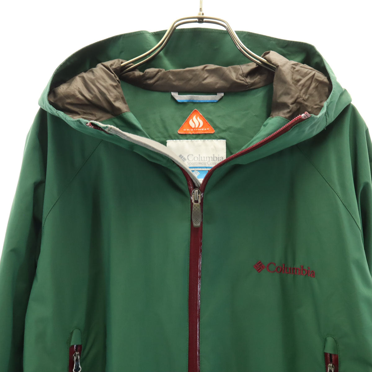 Columbia コロンビア マウンテンパーカー XL グリーン系 アウトドア メンズ