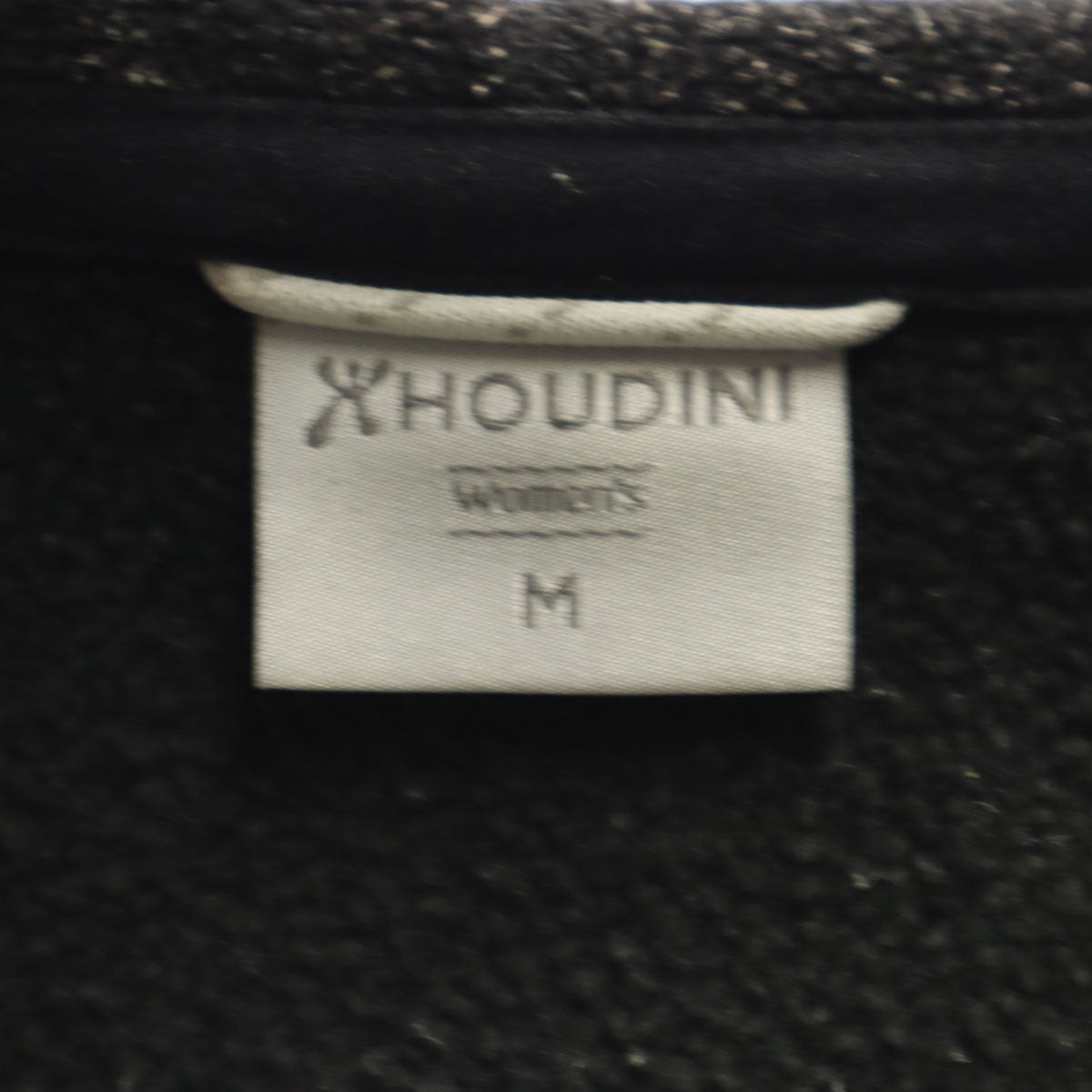 HOUDINI フーディ二 長袖 ジップパーカー M ブラック アウトドア メンズ