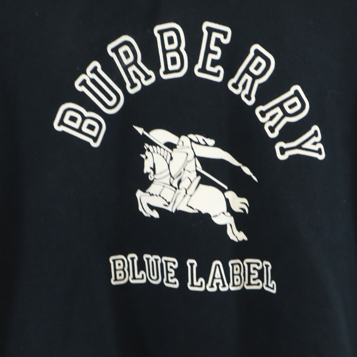 BURBERRY BLUE LABEL バーバリーブルーレーベル 長袖 スウェットパーカー M 黒 三陽商会 レディース