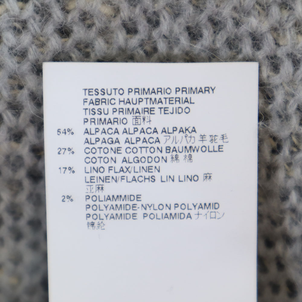 MARC JACOBS マークジェイコブス 14AW イタリア製 ウールブレンド 長袖 セーター S グレー メンズ