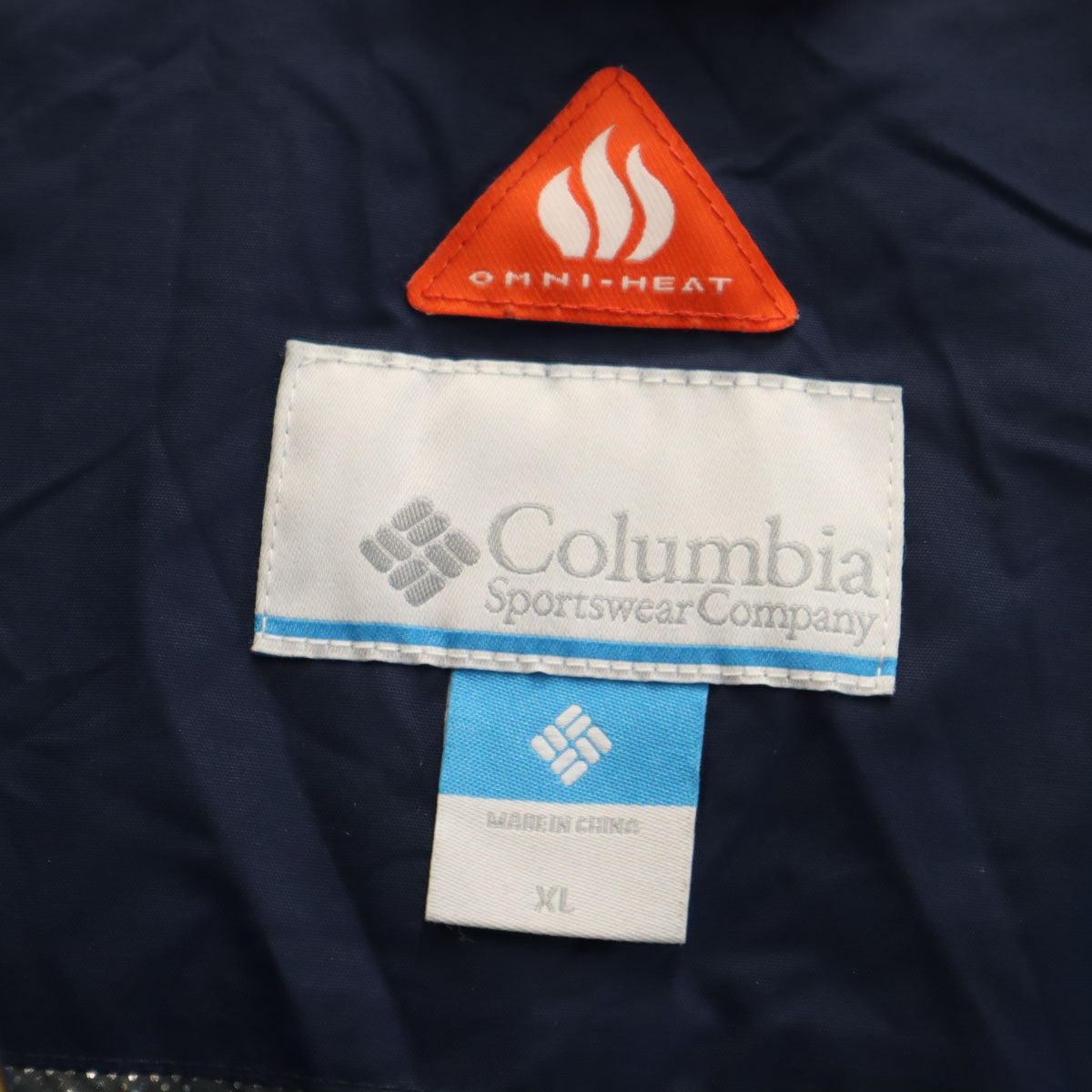 Columbia コロンビア ナイロンジャケット XL ブラウン系 オムニヒート メンズ