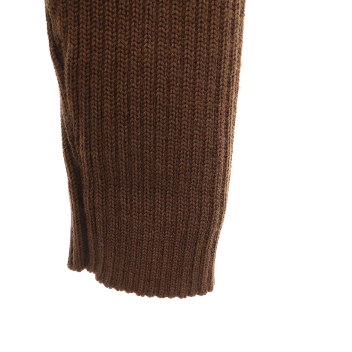 PREMIUM MOOD DENIM SUPERIOR プレミアムムードデニムスーペリア イタリア製 長袖 セーター L カーキ ニット メンズ