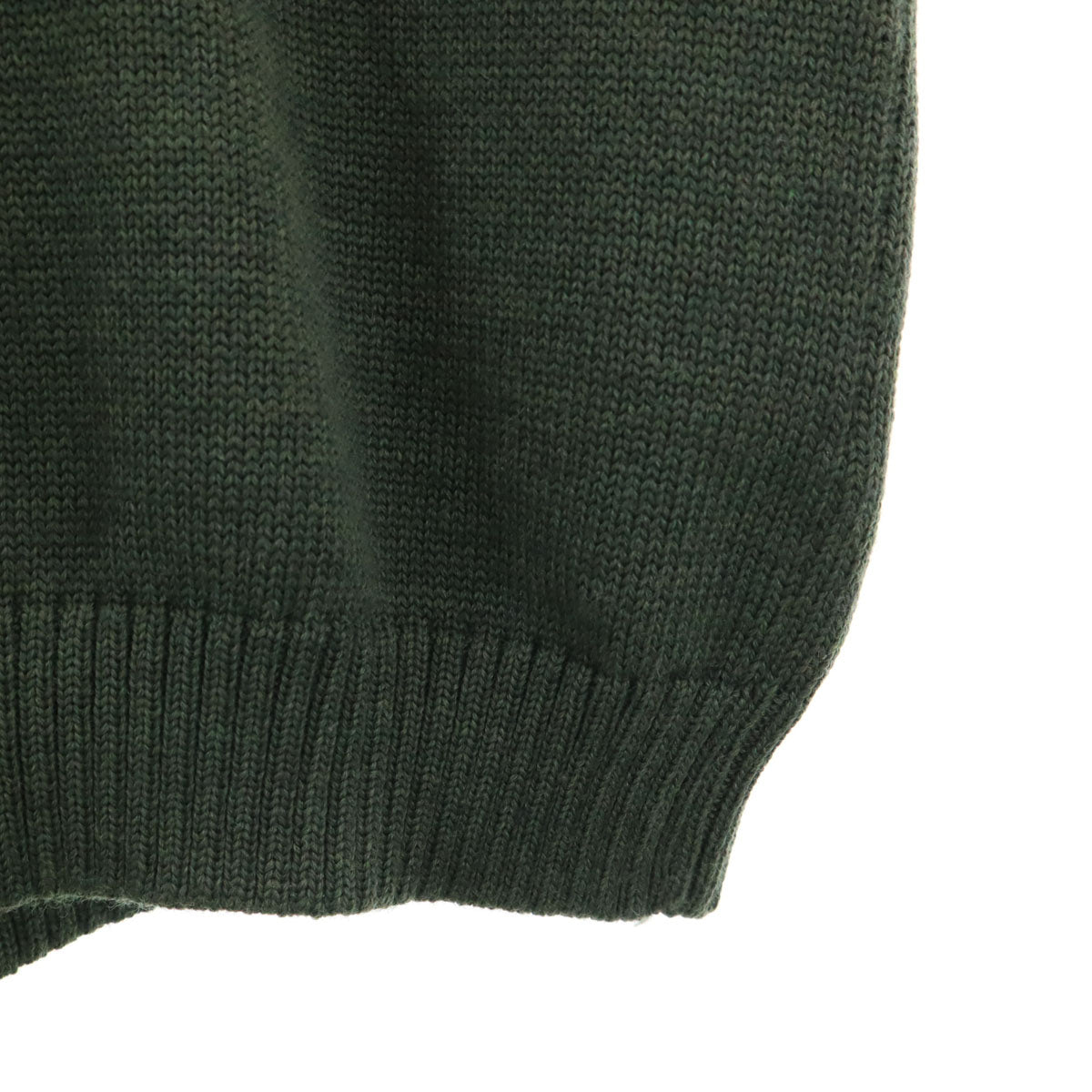 PREMIUM MOOD DENIM SUPERIOR プレミアムムードデニムスーペリア イタリア製 長袖 セーター L カーキ ニット メンズ