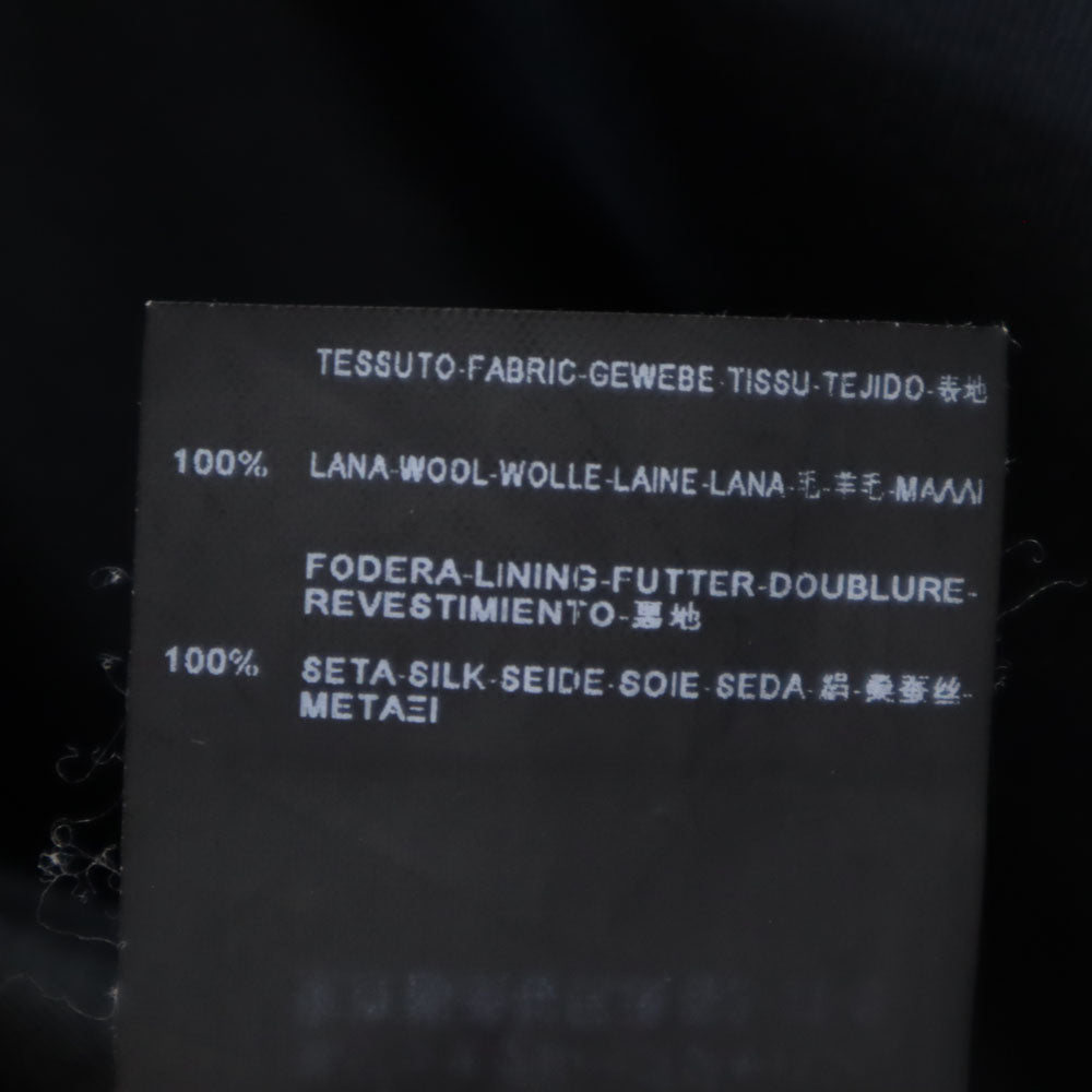 SAINT LAURENT サンローラン 2012年 イタリア製 サマーウール テーラードジャケット 46 グレー メンズ