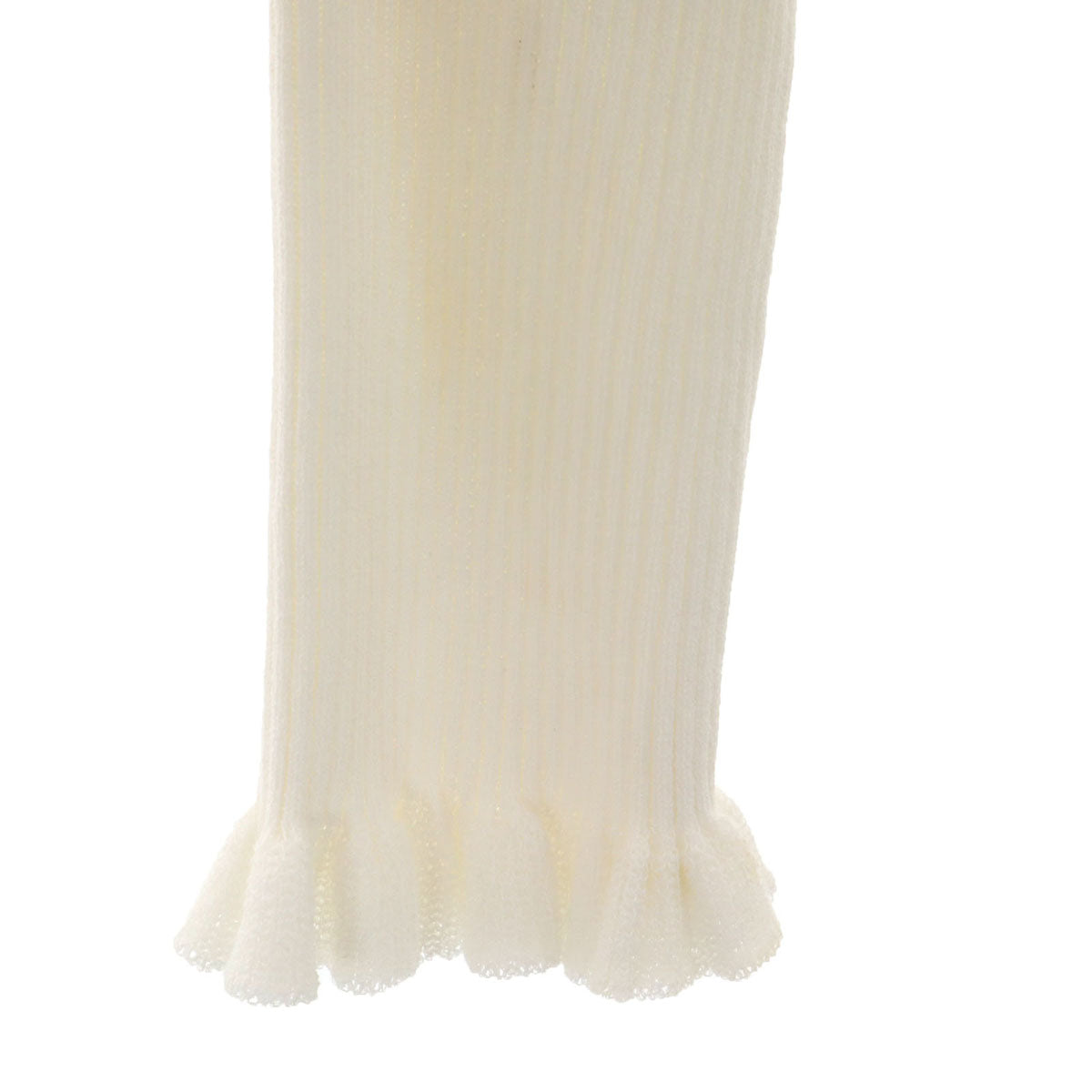 René 七分袖リブ編みカーディガン　36 Rene INTERNATIONAL ルネインターナショナル 日本製 7分袖 リブ