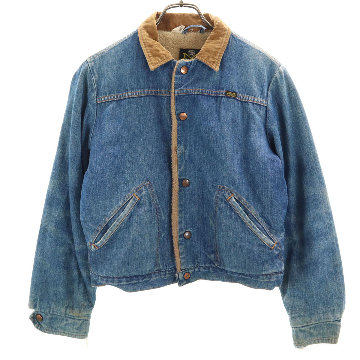 BLUE BELL MAVERICK ブルーベル マーベリック 70s 80s USA製 ヴィンテージ デニムジャケット 18 ジージャン 裏ボア レディース BLUE BELL MAVERICK