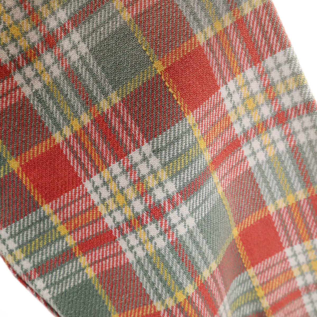 CAMCO カムコ 70s 80s ヴィンテージ チェック柄 長袖 シャツ L オレンジ系 メンズ