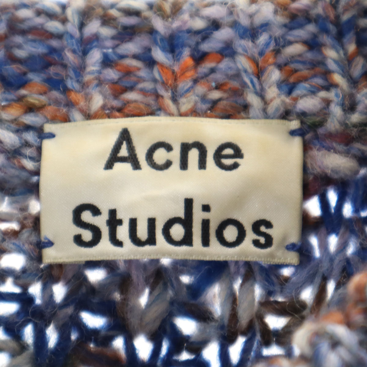 ACNE STUDIOS アクネストゥディオズ 長袖 ニット M ブルー メンズ