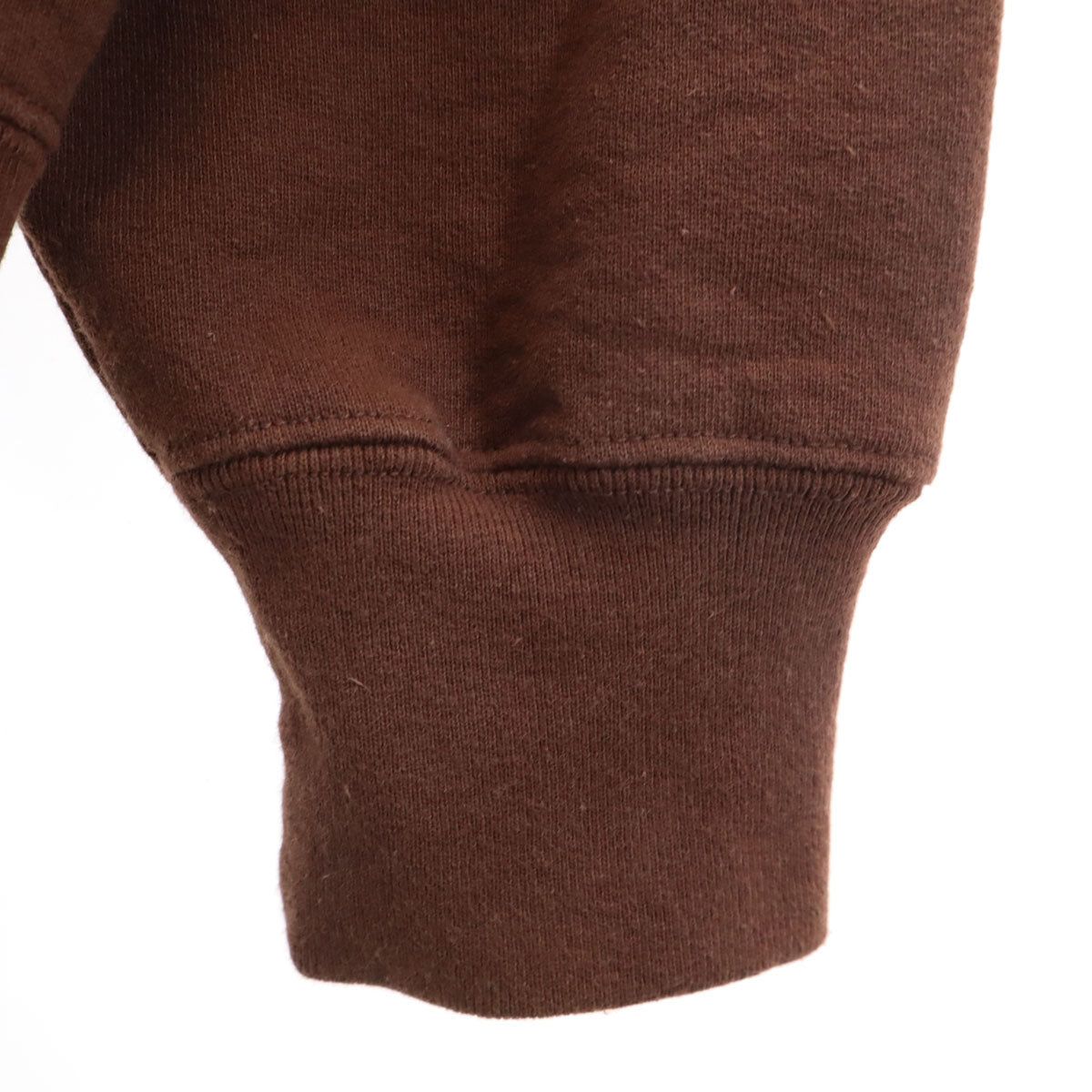 Supreme シュプリーム カナダ製 長袖 スウェットパーカー S ブラウン 裏起毛 メンズ