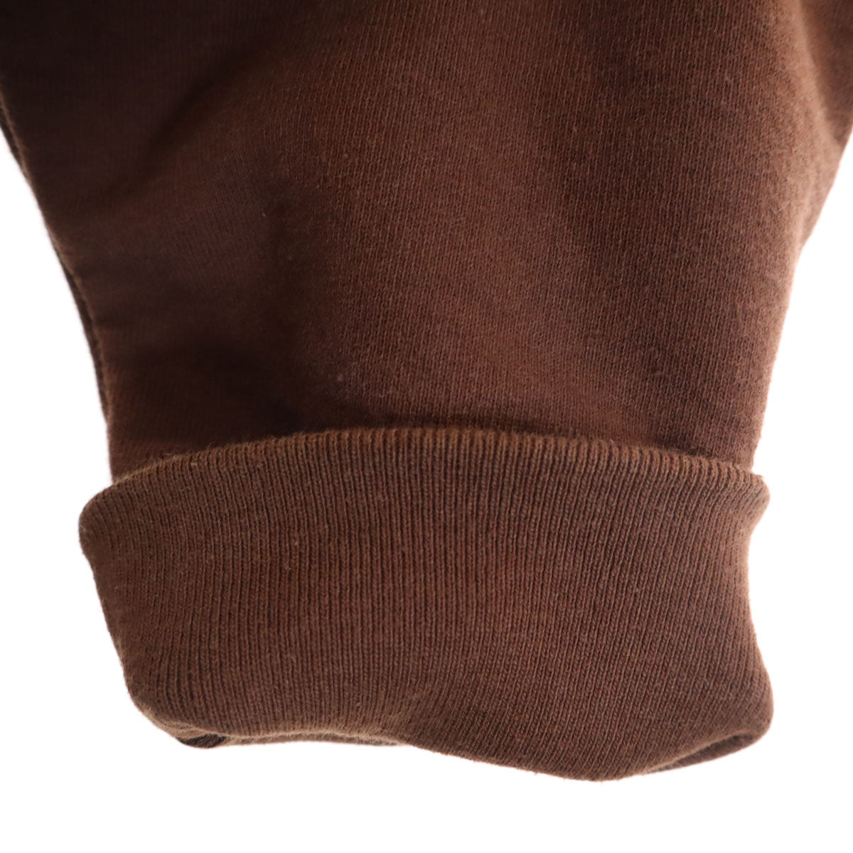 Supreme シュプリーム カナダ製 長袖 スウェットパーカー S ブラウン 裏起毛 メンズ