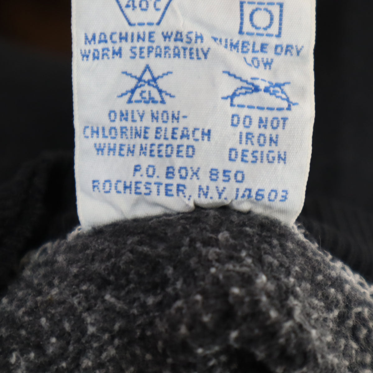 Champion チャンピオン 90s USA製 刺繍タグ オールド 長袖 リバースウィーブ スウェット トレーナー XL ブラック メンズ