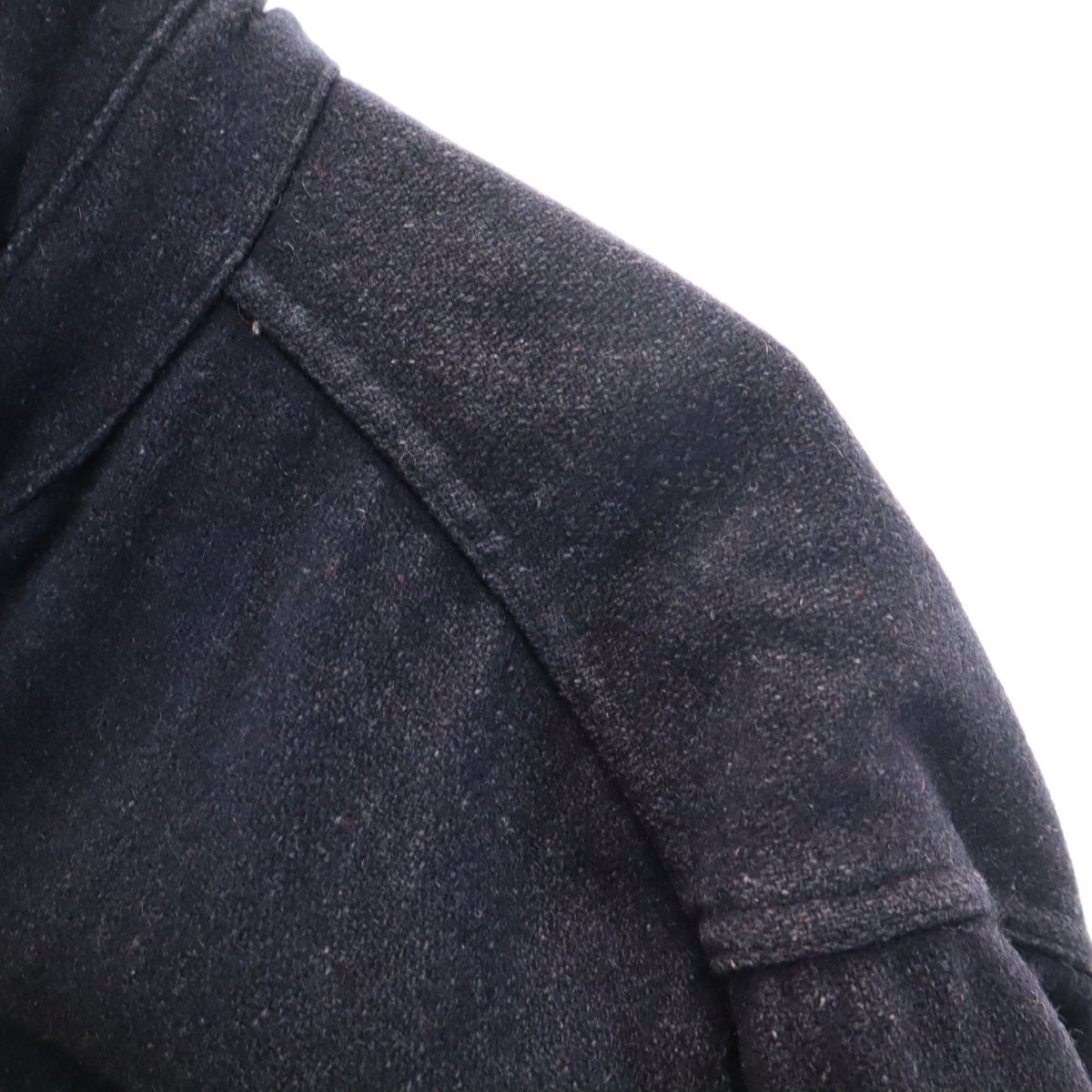 70s ヴィンテージ 長袖 CPO シャツ 濃紺 アンカーボタン メンズ