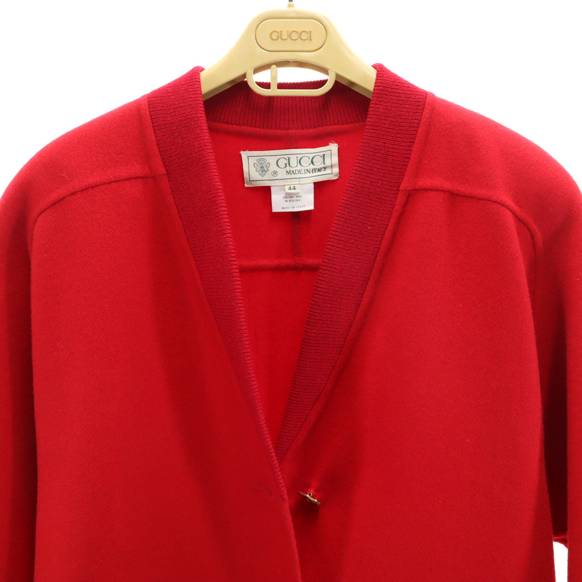 ★値下げ★美品★GUCCI グッチ ウールジャケット イタリア製 ヴィンテージ ☆値下げ☆美品☆GUCCI グッチ ウールジャケット イタリア製