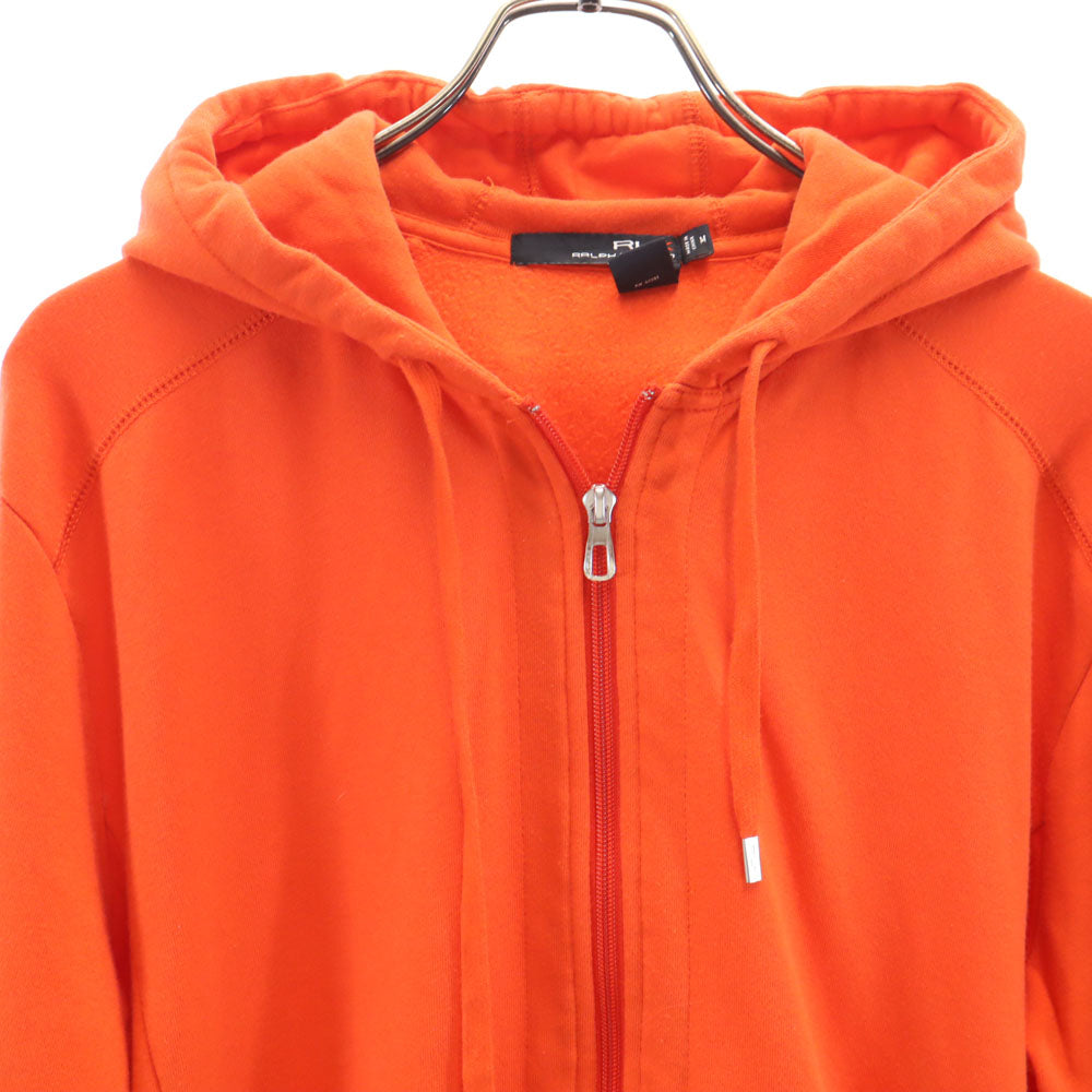RLX RALPH LAUREN アールエルエックス ラルフローレン 長袖 スウェット ジップパーカー M オレンジ メンズ