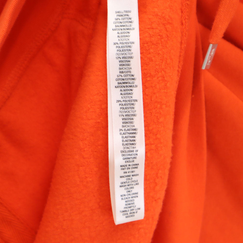 RLX RALPH LAUREN アールエルエックス ラルフローレン 長袖 スウェット ジップパーカー M オレンジ メンズ