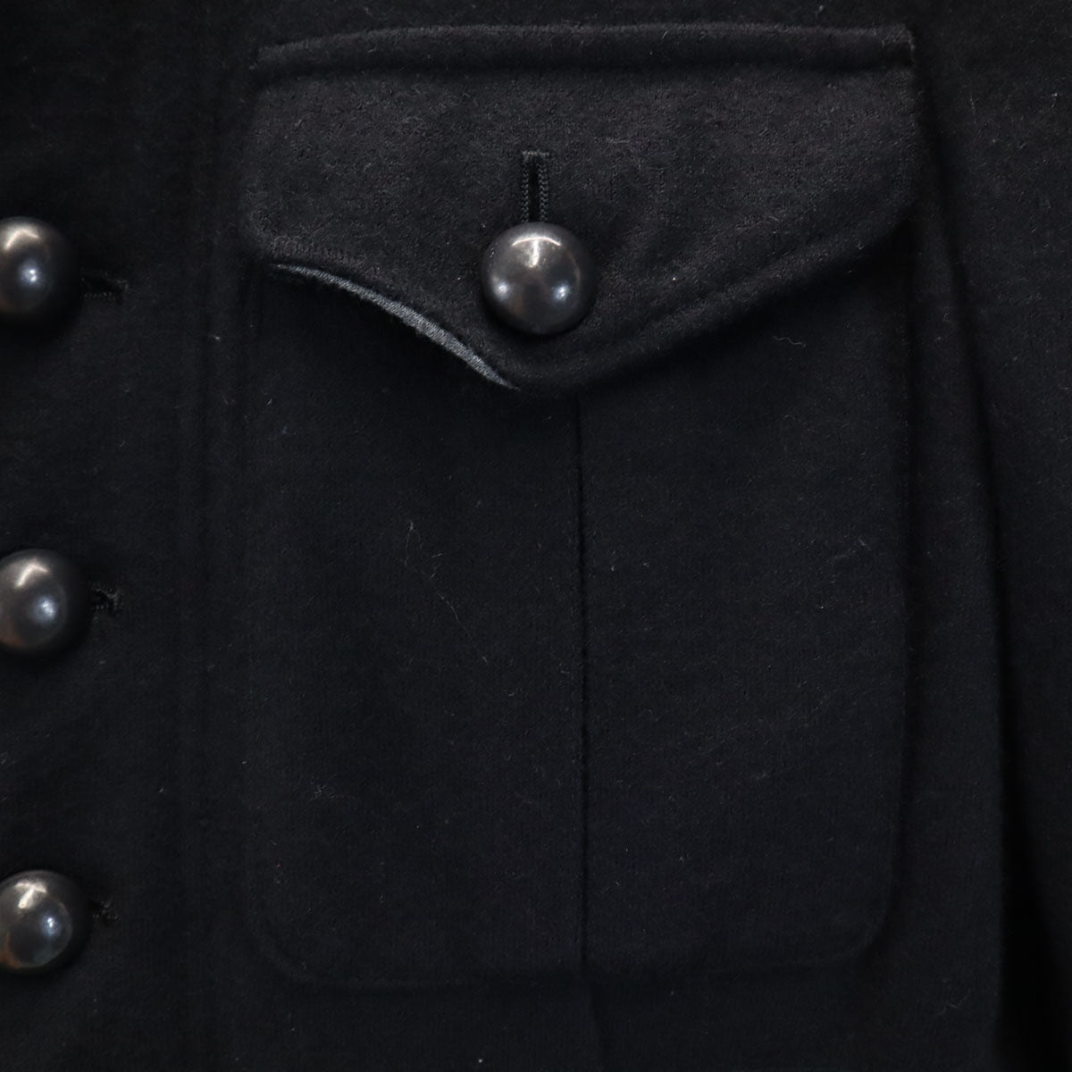 MIHARA YASUHIRO ミハラヤスヒロ 日本製 ウール ジャケット 46 黒 メンズ