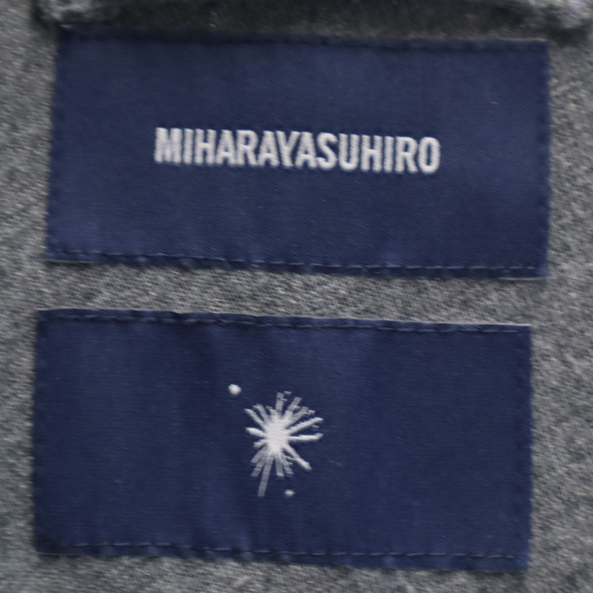 MIHARA YASUHIRO ミハラヤスヒロ 日本製 ウール ジャケット 46 黒 メンズ