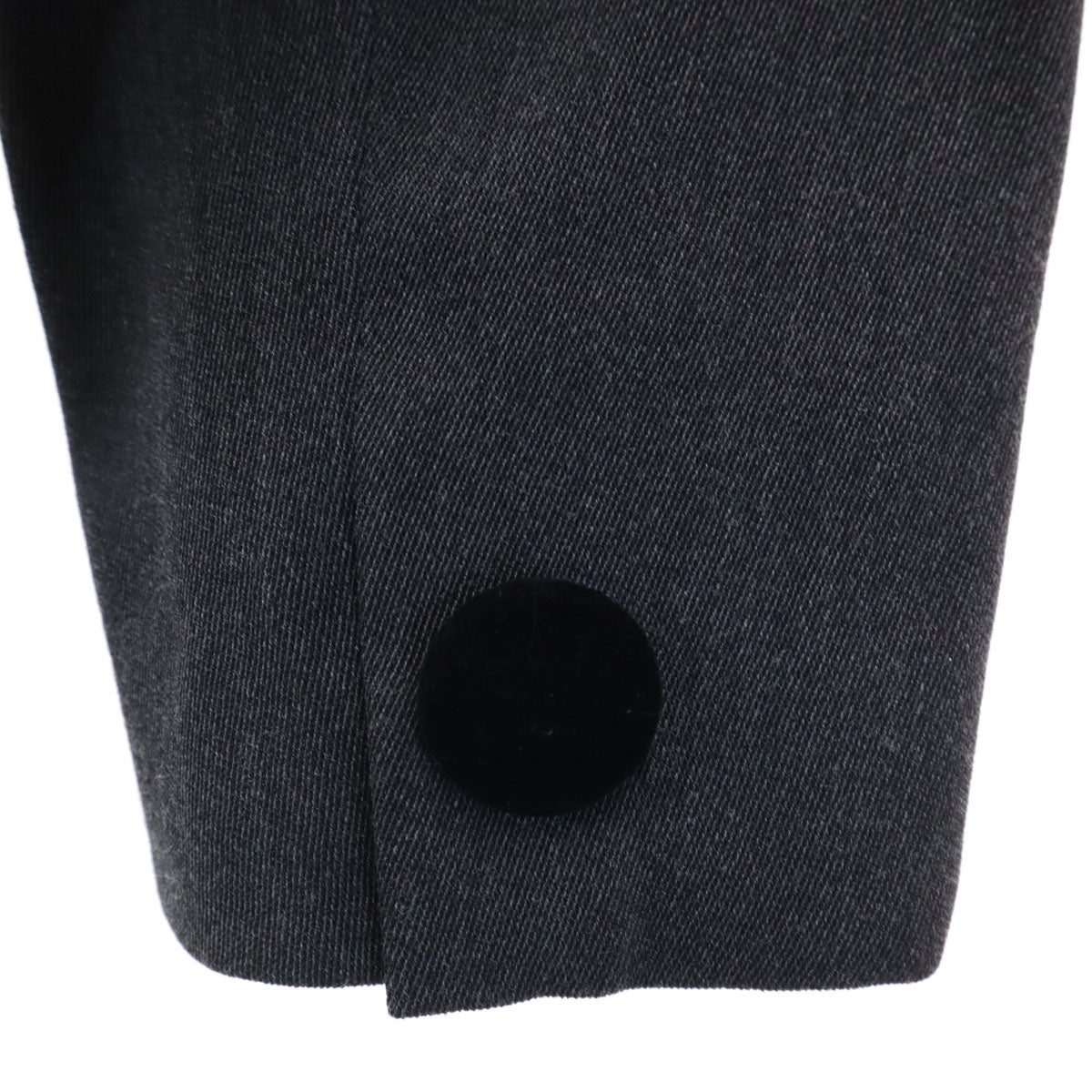 FOXEY フォクシー 日本製 ウール ショート丈 ジャケット 40 グレー レディース