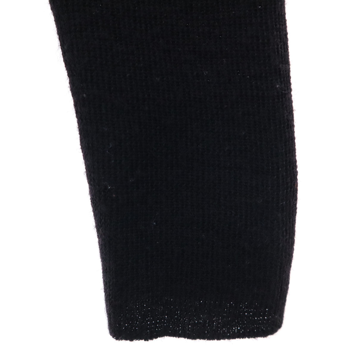 JEAN PAUL GAULTIER ジャンポールゴルチェ 日本製 ウール 長袖 セーター 40 黒 ニット レディース